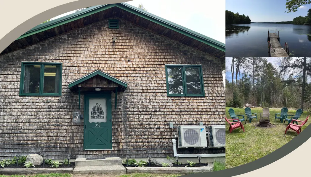 4 Days, 3 Nights stay for up to 12 people donated by The Depot Lodge, Lakeville, ME