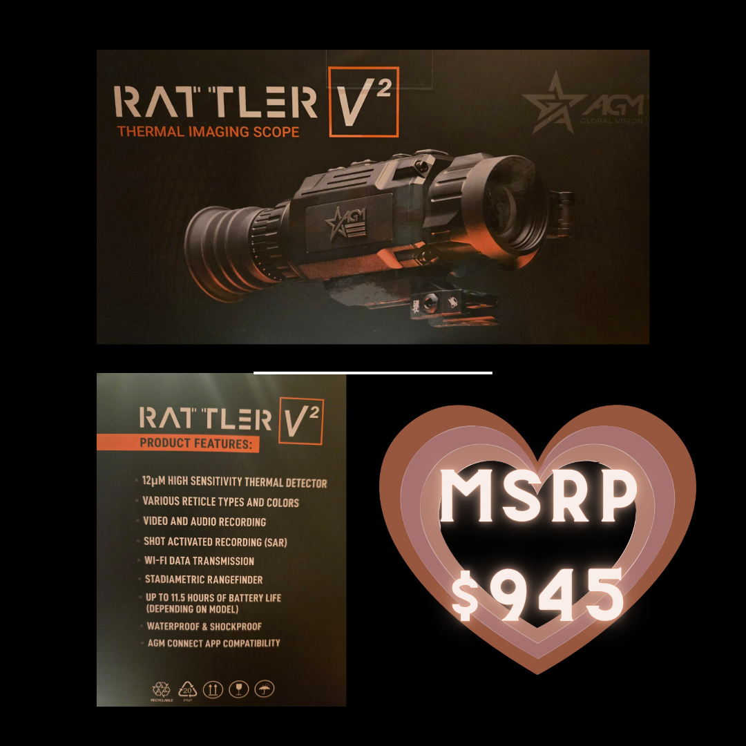 Prize Image for Valentine's Day Raffle: Rattler V2 19-256 Thermal Imaging Scope