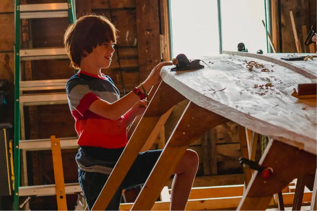 Full tuition for the entire summer program at Islesford Boatworks