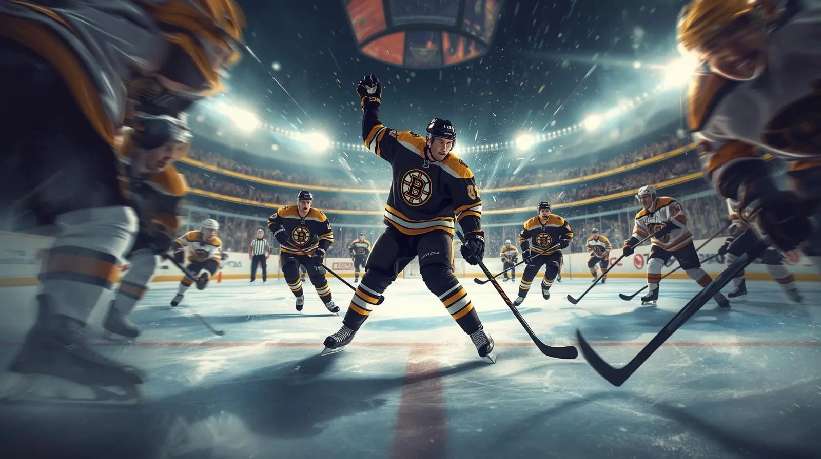 Prize Image for 4 Bruins Tickets Donated by Kyocera